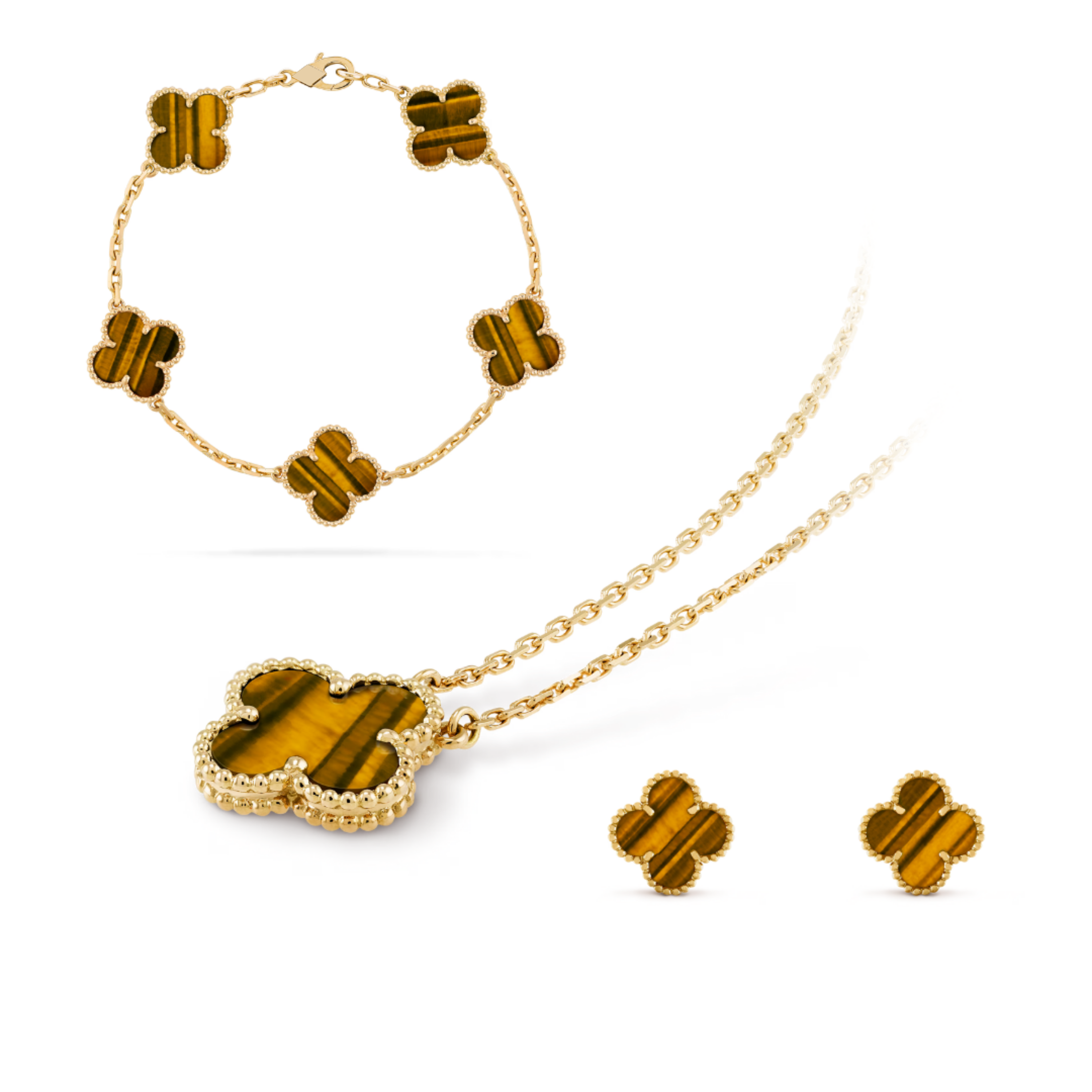 GOLD AMBER LUXE | KLEEBLATT SET